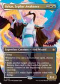 Kykar, Zephyr Awakener (Borderless) (FDN-348) - Foundations Foil