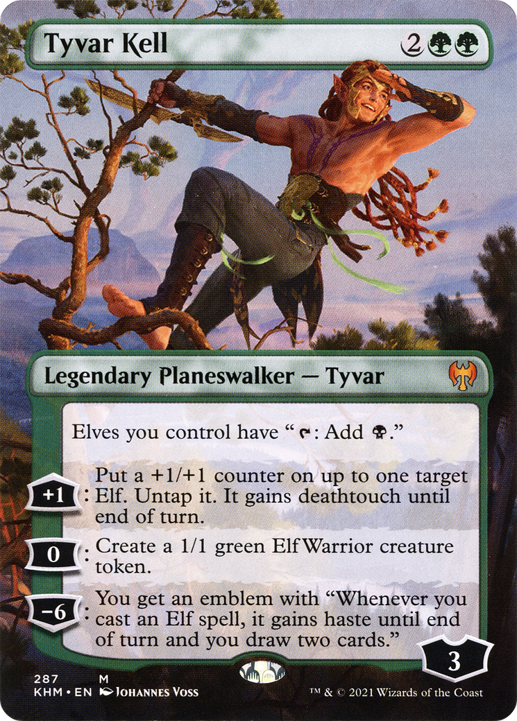 Tyvar Kell (Borderless) (KHM-287) - Kaldheim