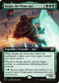 Kogla, the Titan Ape (Extended Art) (IKO-328) - Ikoria: Lair of Behemoths: (Extended Art) Foil