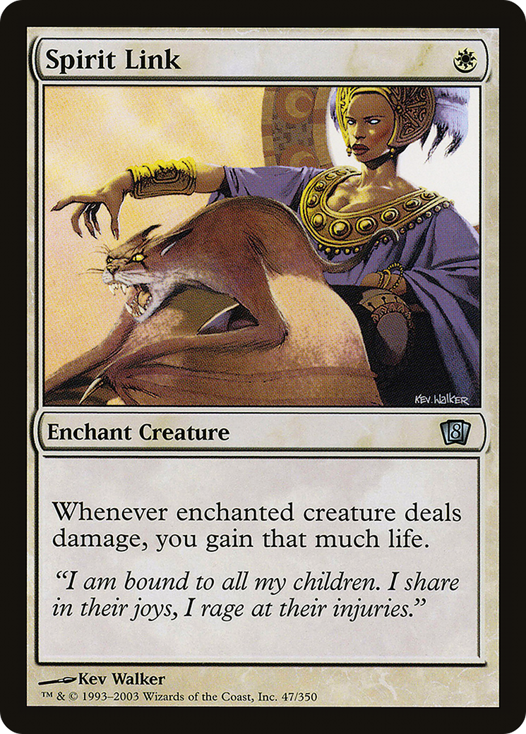 Spirit Link (8ED-047) - 8th Edition Foil