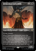 Demonlord Belzenlok (Foil Etched) (CMM-510) - Commander Masters Foil