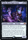 Nashi, Moon Sage's Scion (PRE-114) - Kamigawa: Neon Dynasty Promos Foil