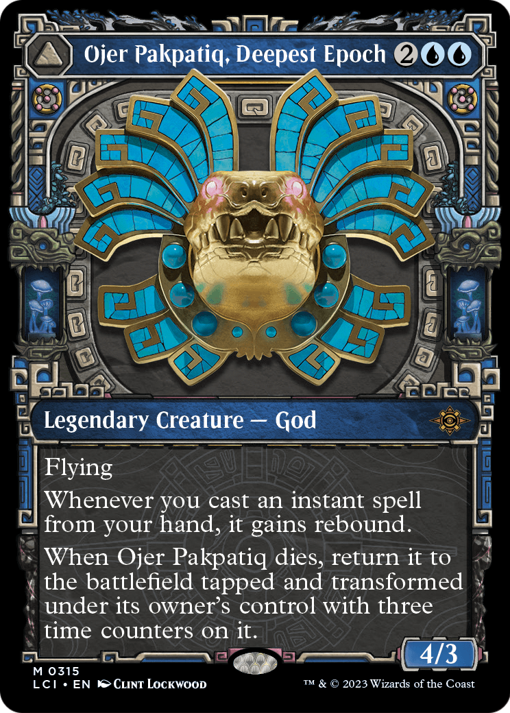 Ojer Pakpatiq, Deepest Epoch (Showcase) (LCI-315) - The Lost Caverns of Ixalan: (Showcase) Foil
