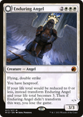 Enduring Angel (MID-017) - Innistrad: Midnight Hunt: (Double Faced Transform) Foil