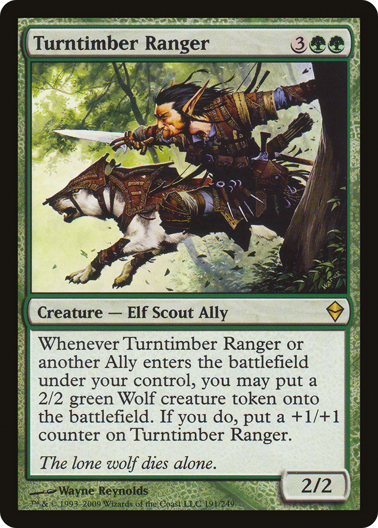 Turntimber Ranger (ZEN-191) - Zendikar