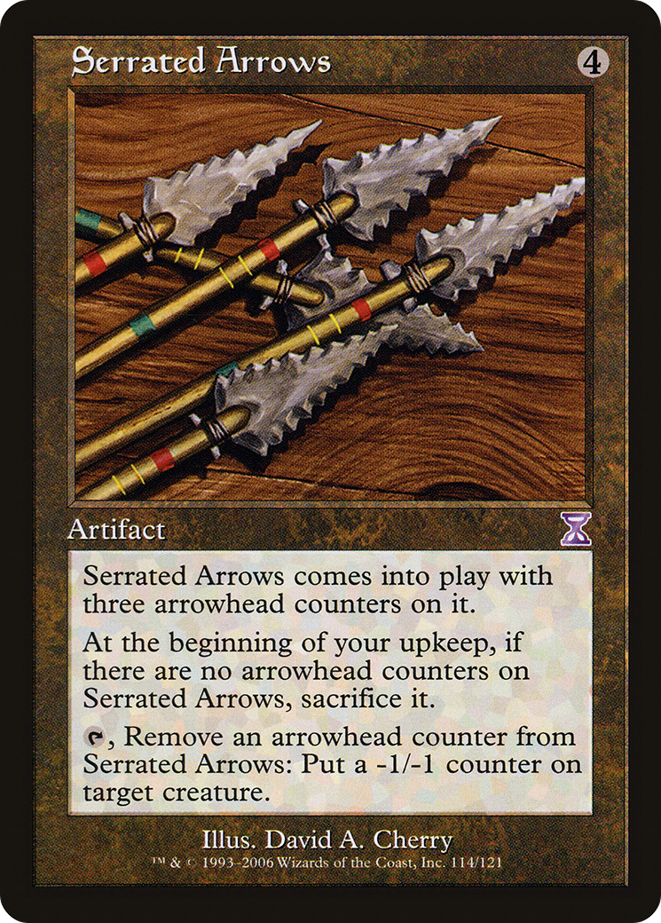 Serrated Arrows (TSB-114) - Time Spiral Timeshifted
