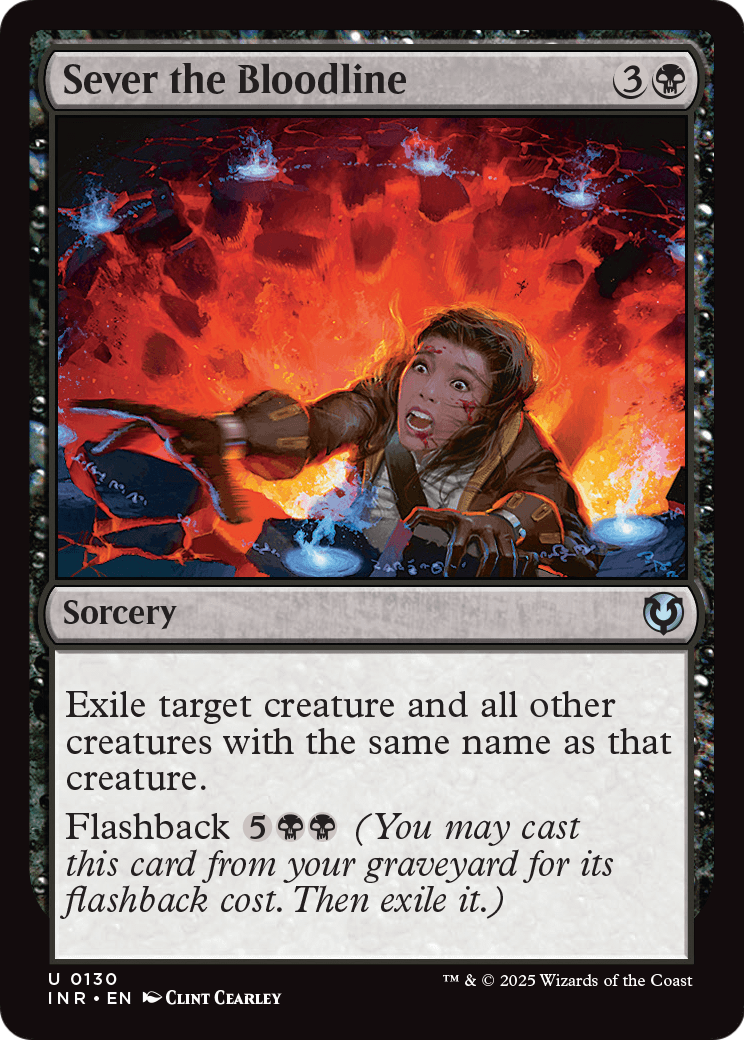 Sever the Bloodline (INR-130) - Innistrad Remastered Foil