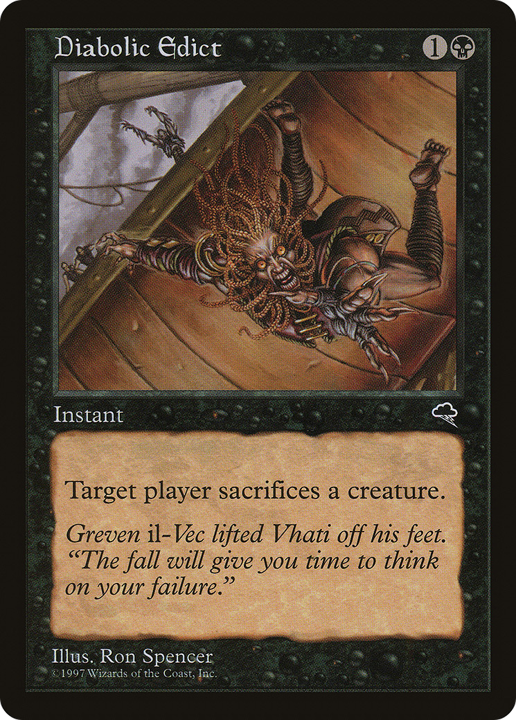 Diabolic Edict (TMP-128) - Tempest