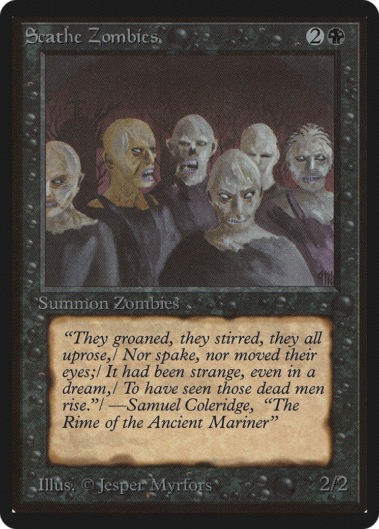 Scathe Zombies (LEB-) - Limited Edition Beta