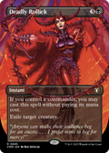 Deadly Rollick (Borderless) (CMM-695) - Commander Masters
