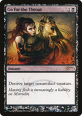 Go for the Throat (FNM-113) - Friday Night Magic 2011 Foil