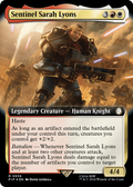 Sentinel Sarah Lyons (Extended Art) (Surge Foil) (PIP-956) - Fallout: (Extended Art) Foil