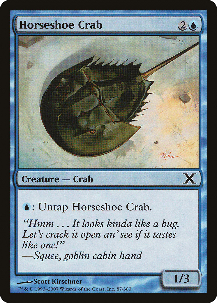 Horseshoe Crab (10E-087) - Tenth Edition Foil