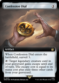 Confession Dial (Extended Art) (Surge Foil) (WHO-1047) - Doctor Who: (Extended Art) Foil