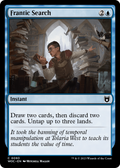 Frantic Search (WOC-093) - Wilds of Eldraine Commander