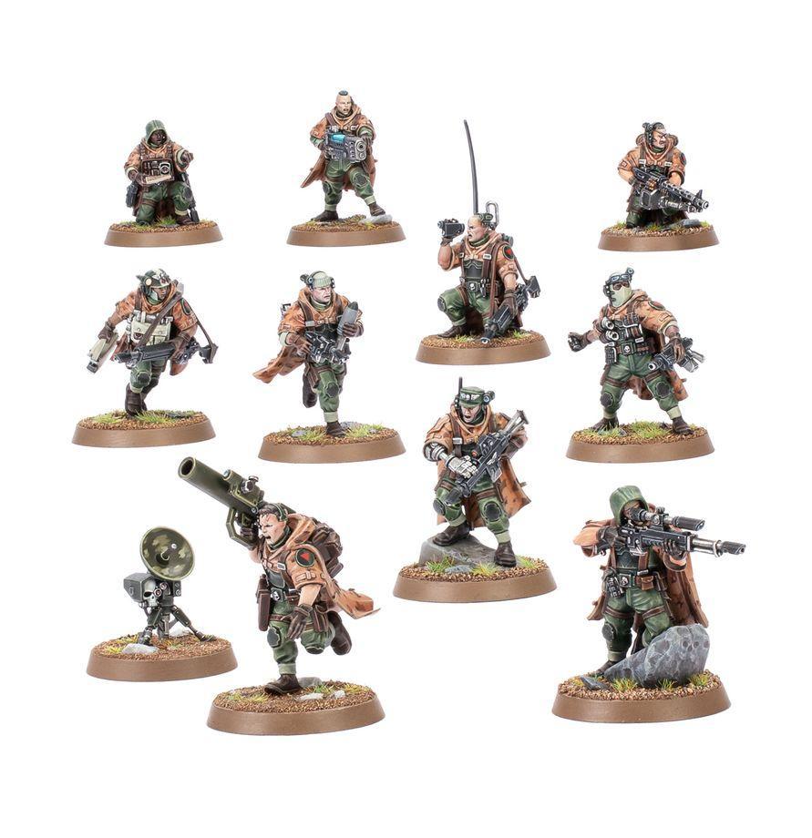 Warhammer 40k Kill Team: Spectre Squad - Elite Light Infantry and Reconnaissance Specialists