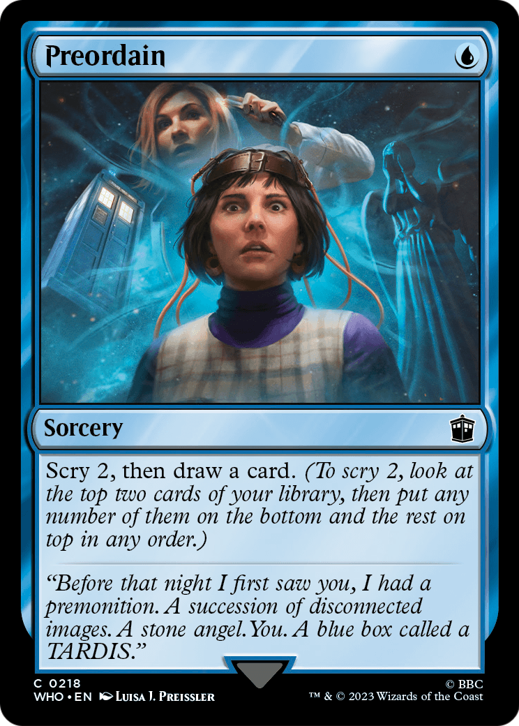Preordain (WHO-218) - Doctor Who