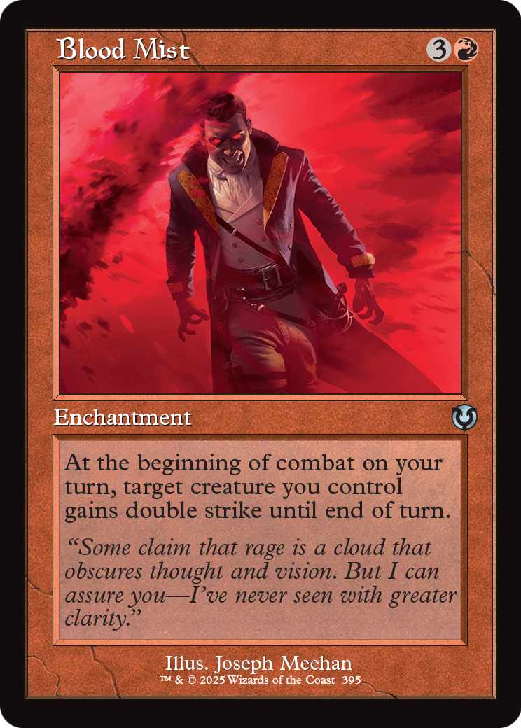 Blood Mist (Retro Frame) (INR-395) - Innistrad Remastered: (enchantment) Foil