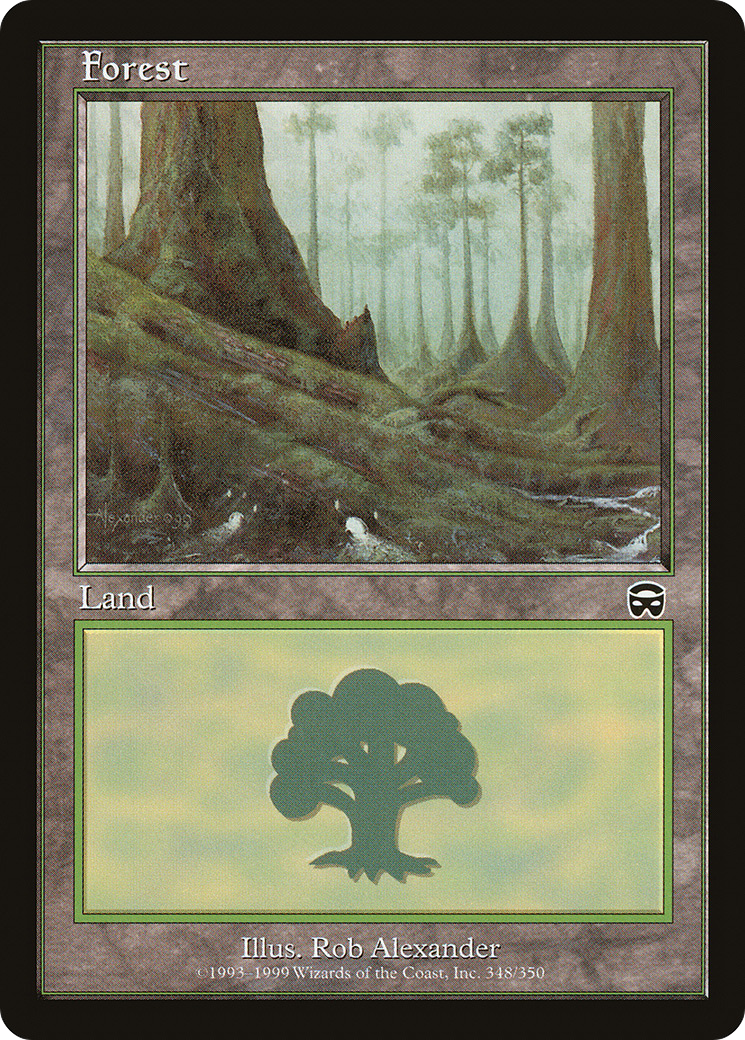 Forest (348) (MMQ-348) - Mercadian Masques