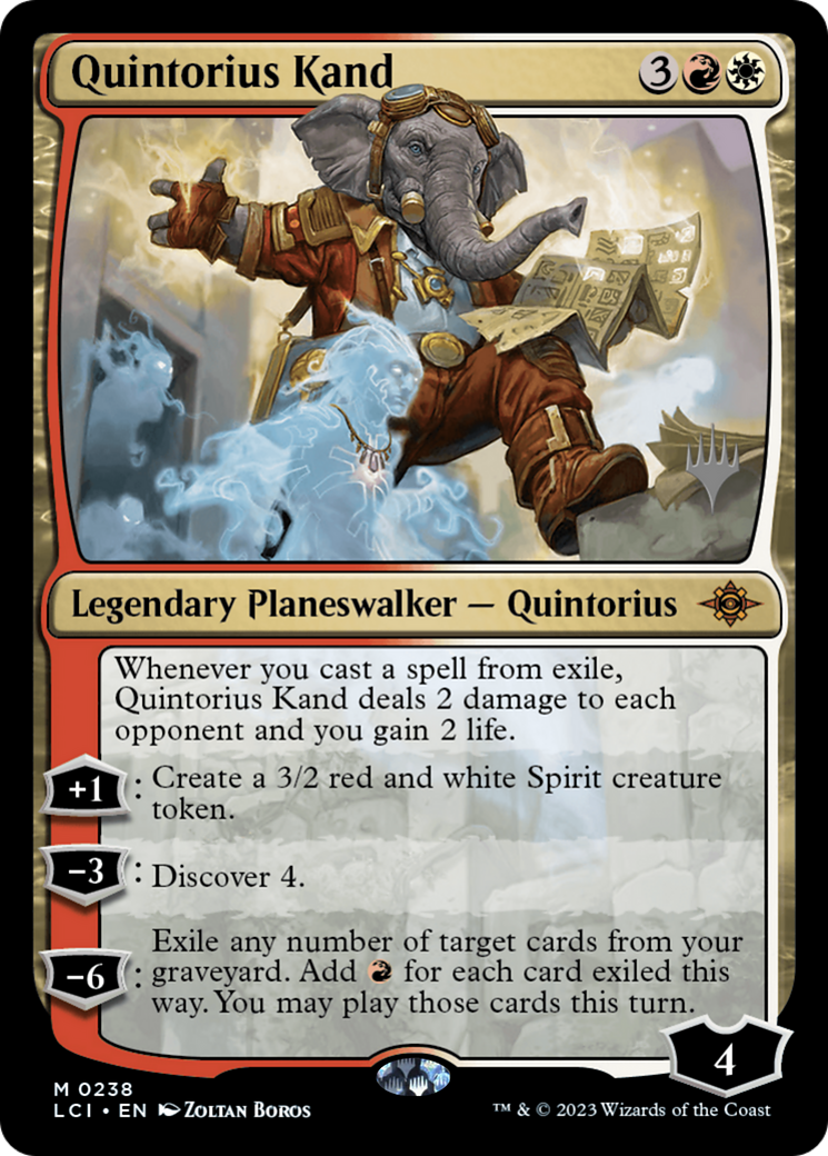 Quintorius Kand (PPLCI-238) - The Lost Caverns of Ixalan Promos