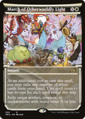 March of Otherworldly Light (Showcase) (NEO-369) - Kamigawa: Neon Dynasty: (Showcase) Foil