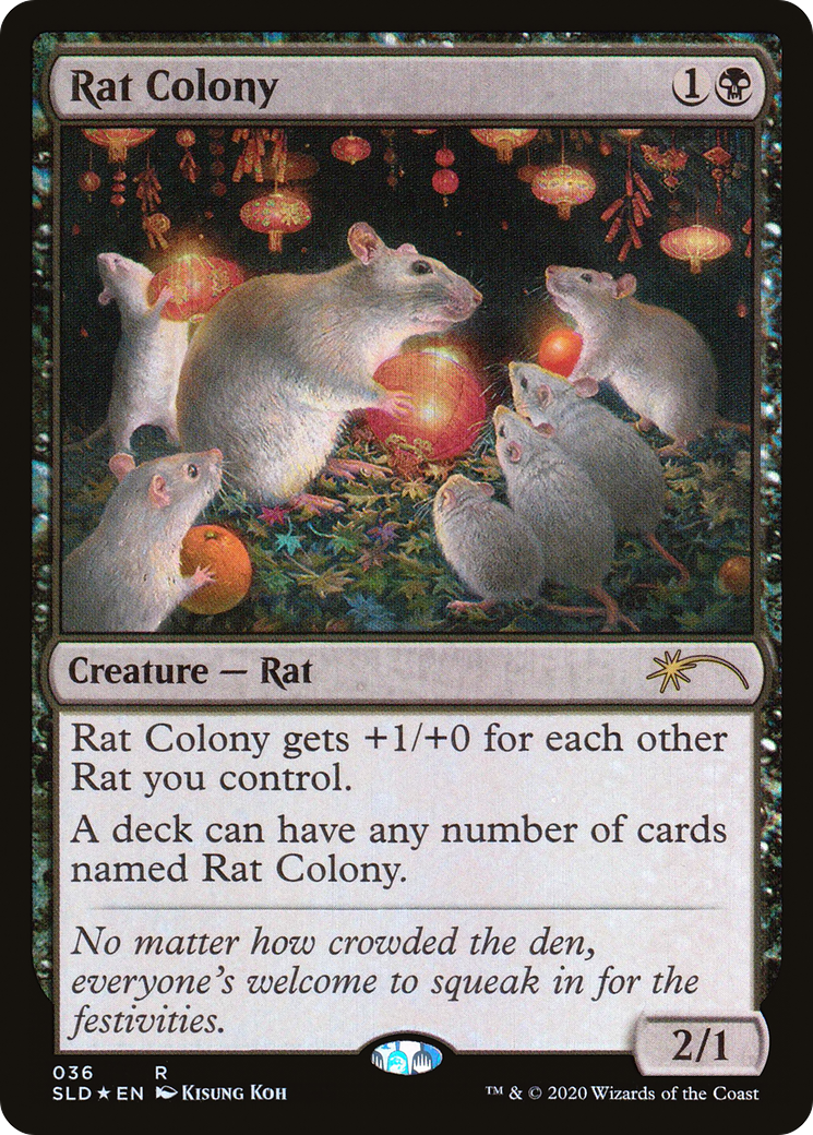 Rat Colony (SLD-036) - Secret Lair Drop Foil