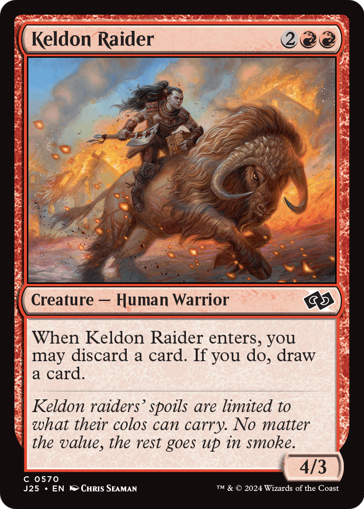 Keldon Raider (J25-570) - Foundations Jumpstart