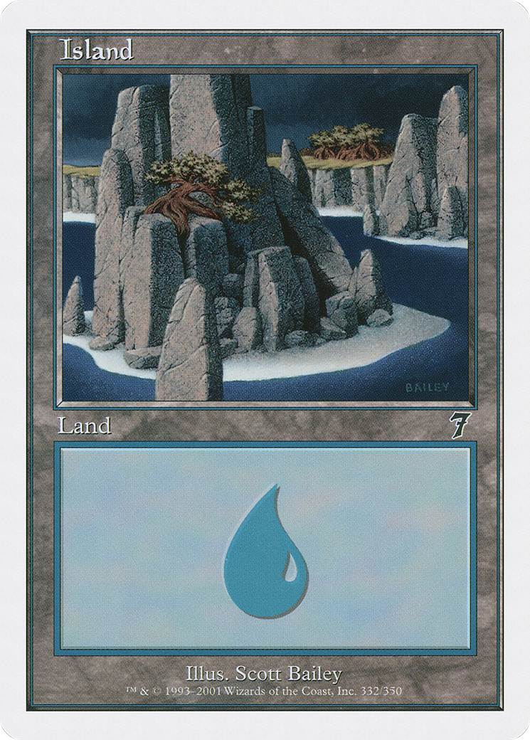 Island (7ED-332) - 7th Edition