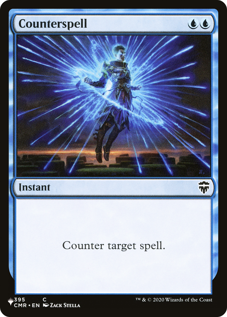 Counterspell (CMR) (LIST-CMR-395) - The List