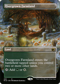 Overgrown Farmland (Borderless) (MID-283) - Innistrad: Midnight Hunt Foil