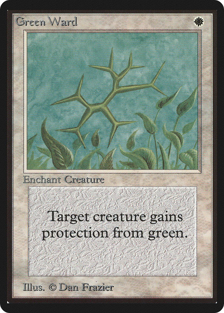 Green Ward (LEB-) - Limited Edition Beta