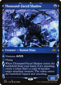 Thousand-Faced Shadow (Showcase) (NEO-337) - Kamigawa: Neon Dynasty: (Showcase)