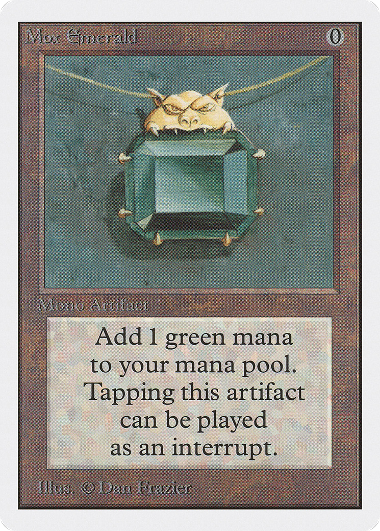 Mox Emerald (2ED-) - Unlimited Edition