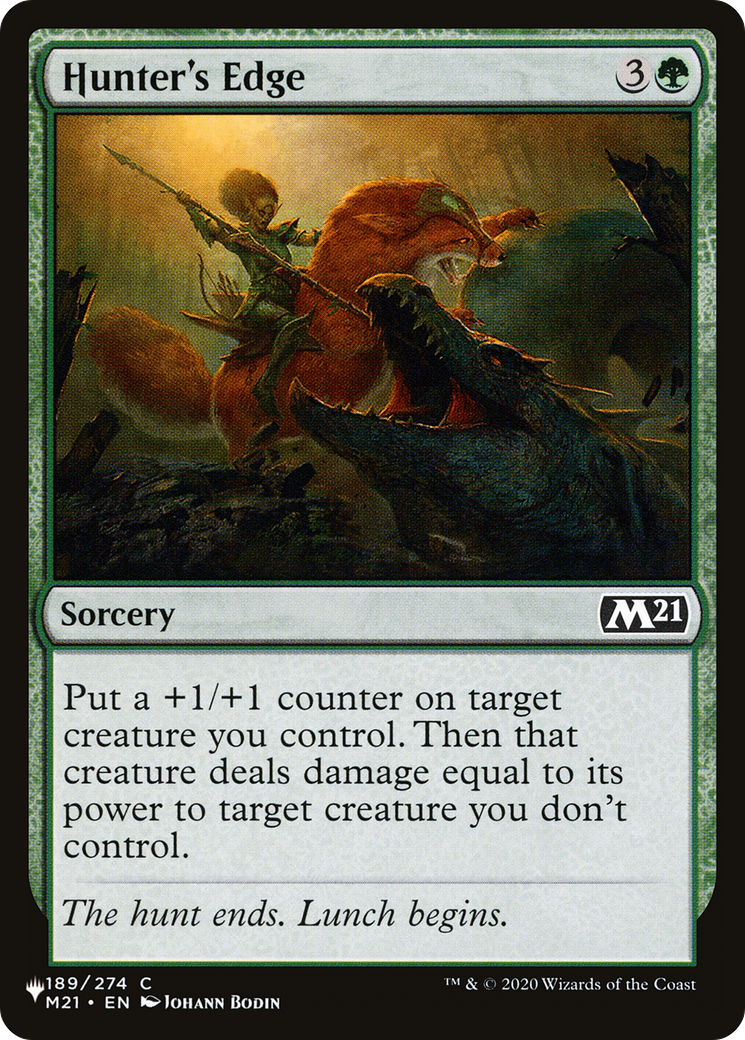 Hunter's Edge (LIST-M21-189) - The List