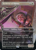 Archivist of Oghma (Rainbow Foil) (SLD-874) - Secret Lair Drop (Borderless) Foil
