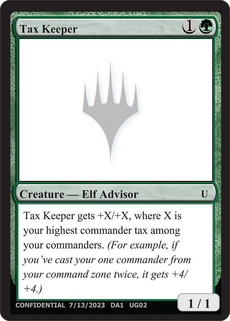 Tax Keeper (UNK-) - Unknown Event