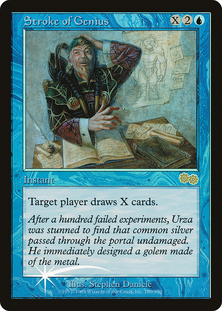 Stroke of Genius (JDG-100) - Judge Gift Cards 1998 Foil