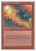 Red Elemental Blast (4ED-) - Fourth Edition