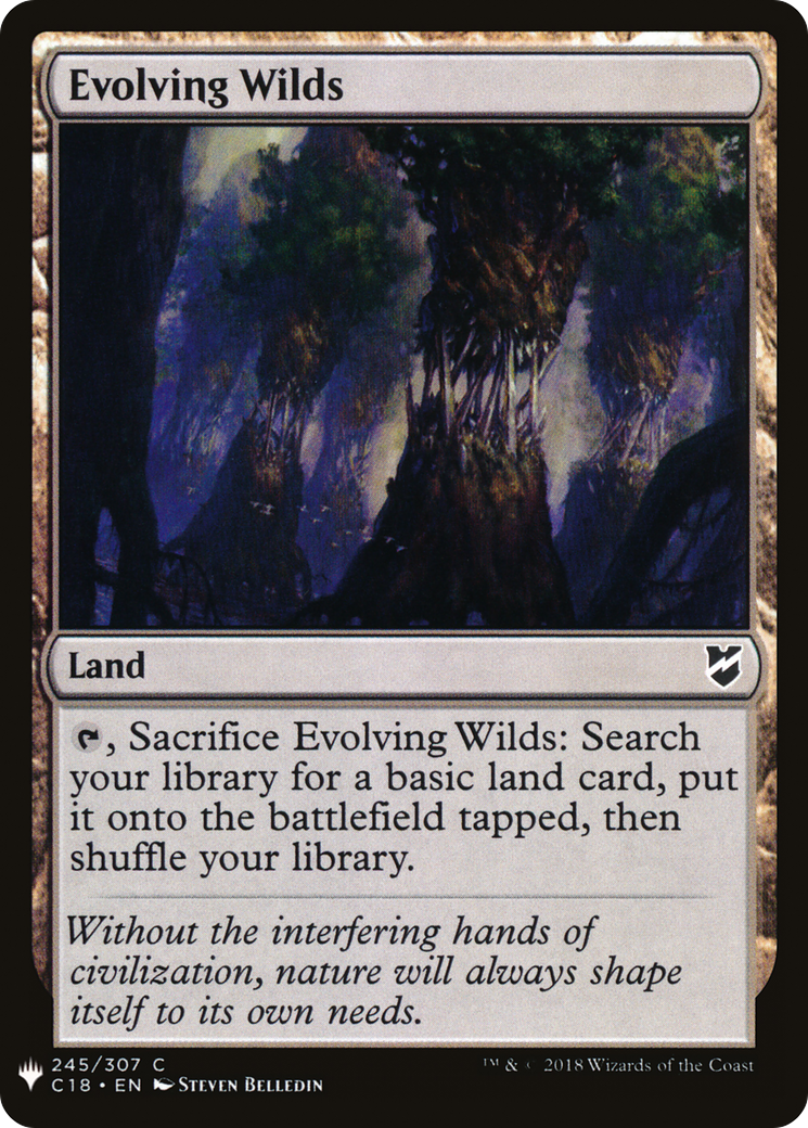 Evolving Wilds (C18) (LIST-C18-245) - The List