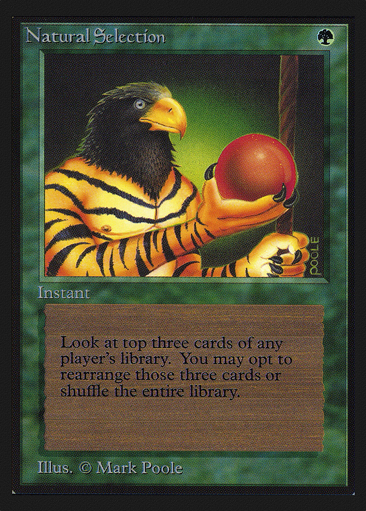 Natural Selection (IE) (IED-213) - Intl. Collectors' Edition