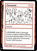 Planequake (CMB1-) - Mystery Booster Playtest Cards 2019