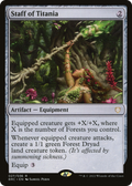 Staff of Titania (BRC-027) - The Brothers' War Commander