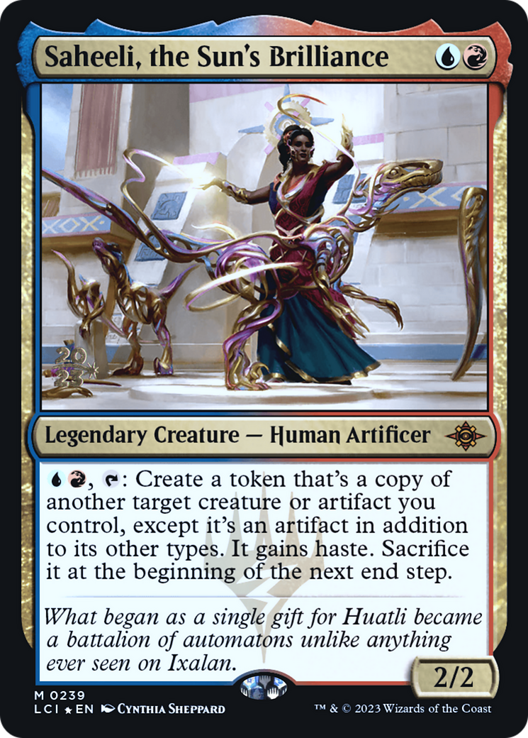Saheeli, the Sun's Brilliance (PRE-239) - The Lost Caverns of Ixalan Promos Foil