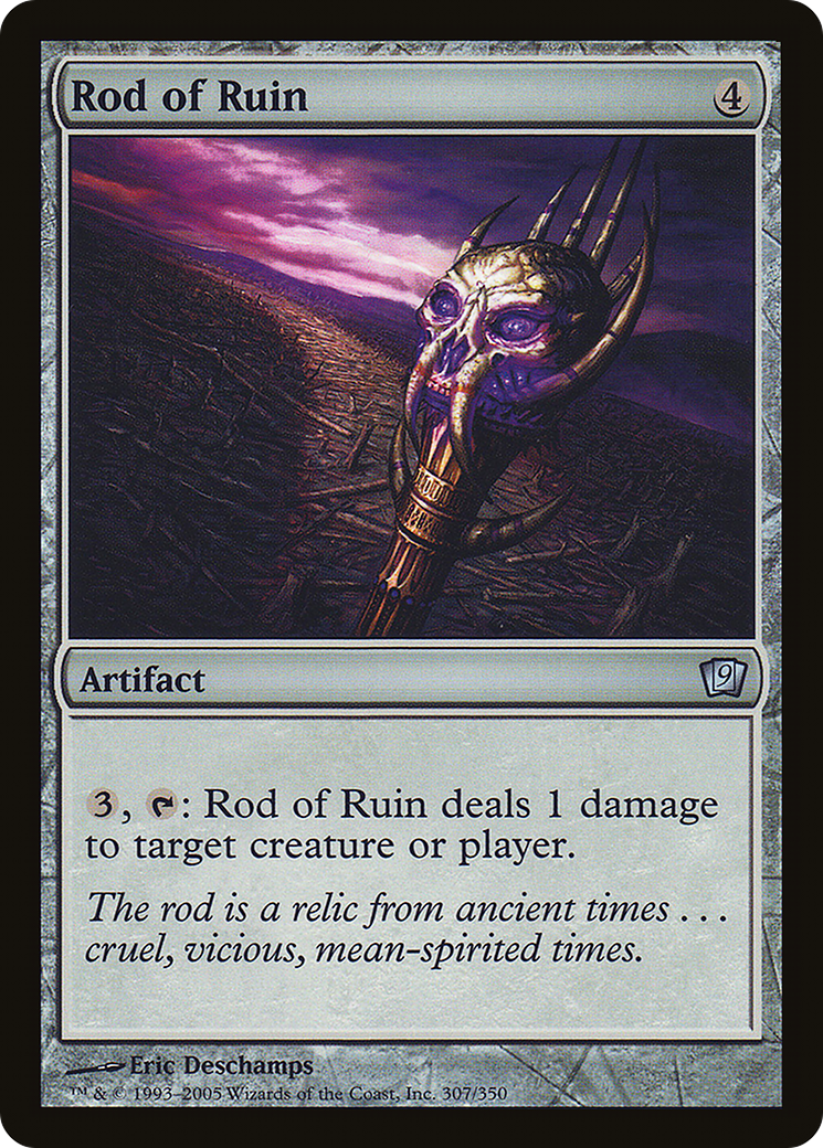 Rod of Ruin (9ED-307) - 9th Edition