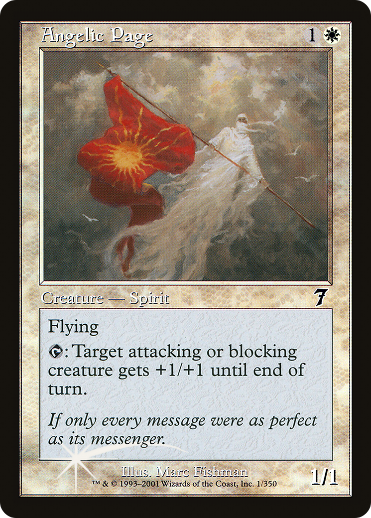 Angelic Page (7ED-01★) - 7th Edition