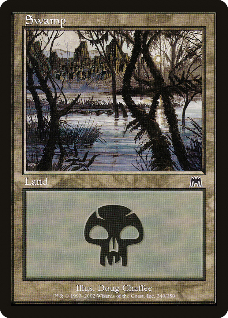 Swamp (340) (ONS-340) - Onslaught Foil