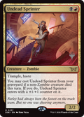 Undead Sprinter (PPDSK-237) - Duskmourn: House of Horror Promos Foil