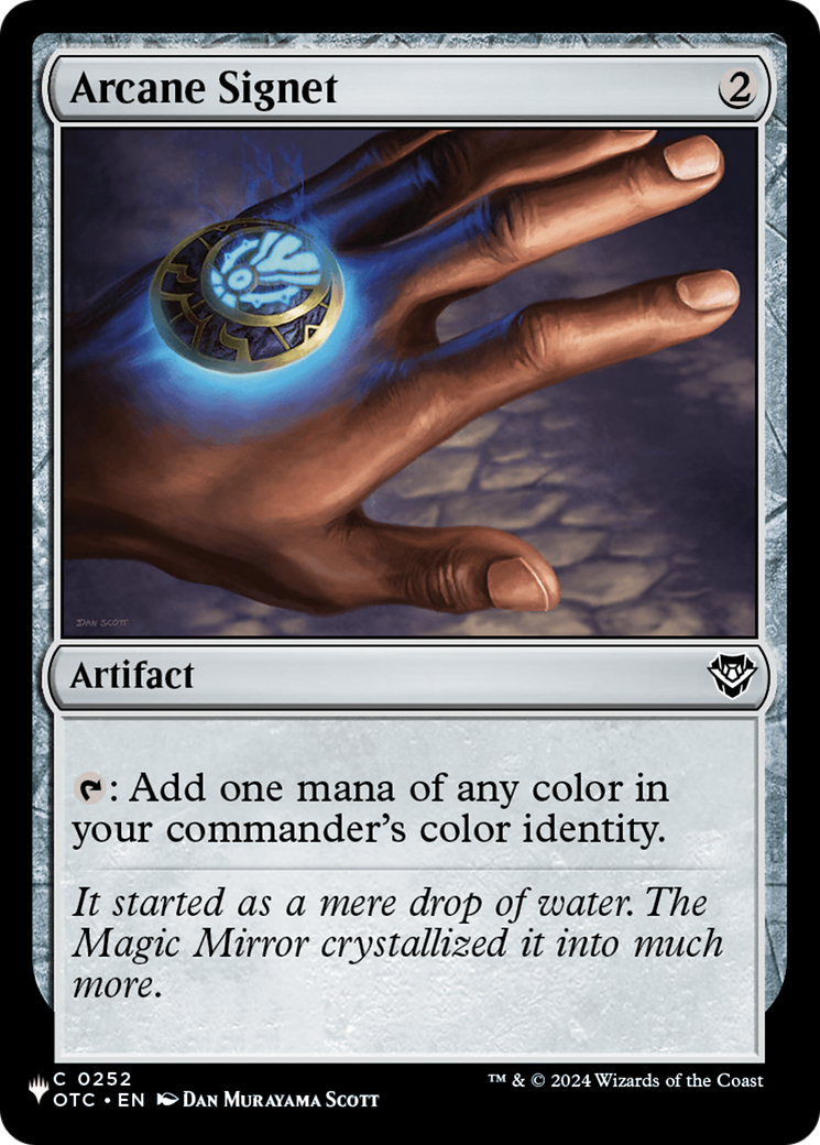 Arcane Signet (LIST-OTC-252) - The List