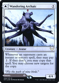 Wandering Archaic (PRE-06S) - Strixhaven: School of Mages Promos Foil