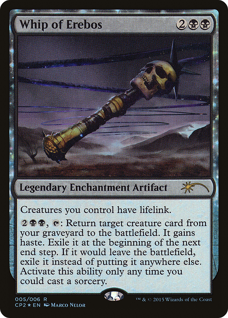 Whip of Erebos (UMP-005) - Fate Reforged Clash Pack: (enchantment) Foil